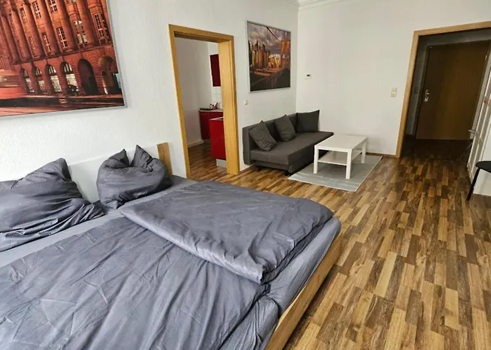 Ferienwohnung Apartment In Zittauer Stadtzentrum Innenstadt Innenring Top Lage - Wohnen Auf Zeit In Zittau - 1 Raum Wohnung